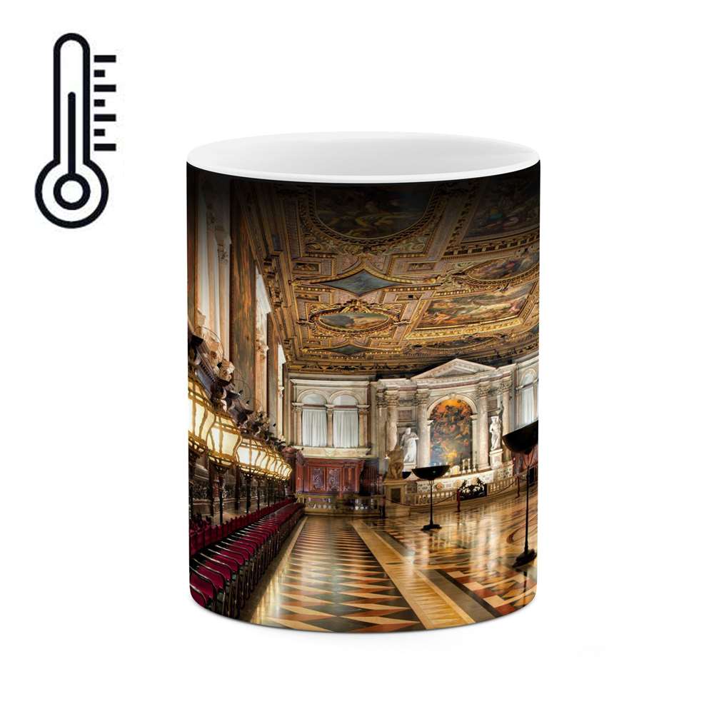 ماگ حرارتی کاکتی طرح رستوران مدل mgh15250