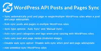 دانلود افزونه WordPress API Posts and Pages Sync