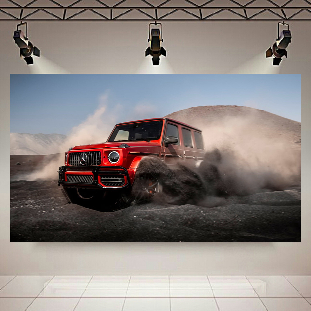 تابلو بوم طرح ماشین مدل مرسدس بنز G63 کد AR6690