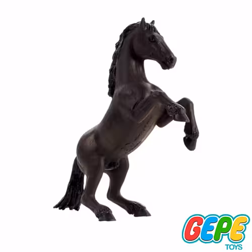 فیگور اسب سیاه ایستاده