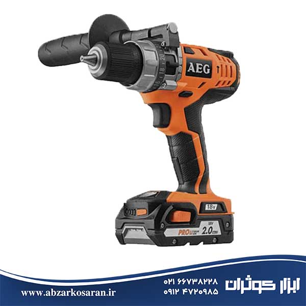 دریل شارژی چکشی AEG مدل BSB18C2XLI-202