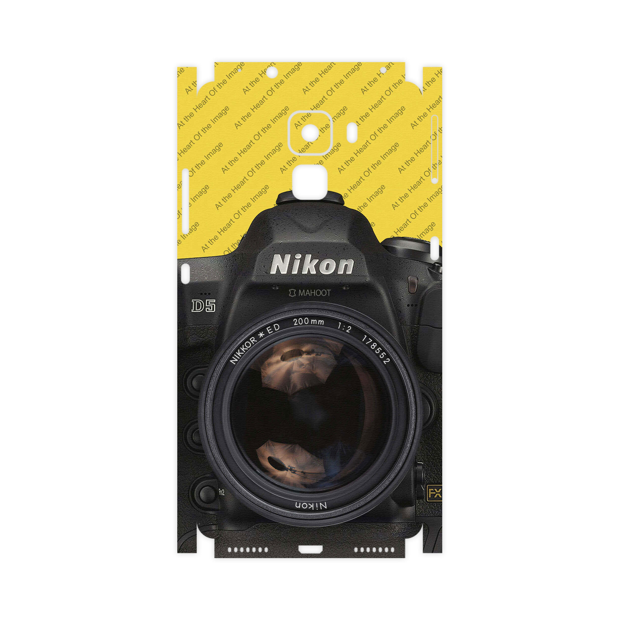 برچسب پوششی ماهوت مدل Nkn-FullSkin مناسب برای گوشی موبایل آنر 7