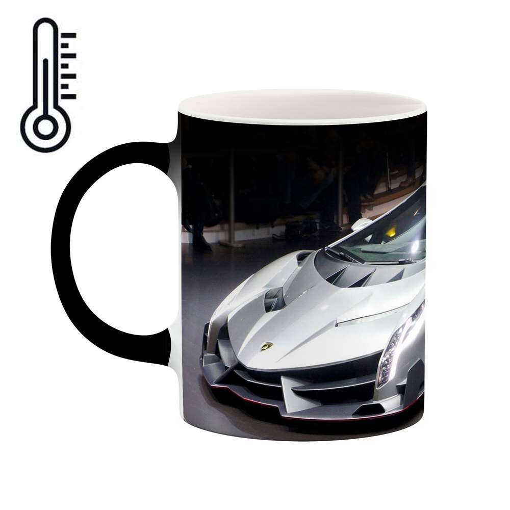 ماگ حرارتی طرح ماشین lamborghini huracan مدل mgph15586