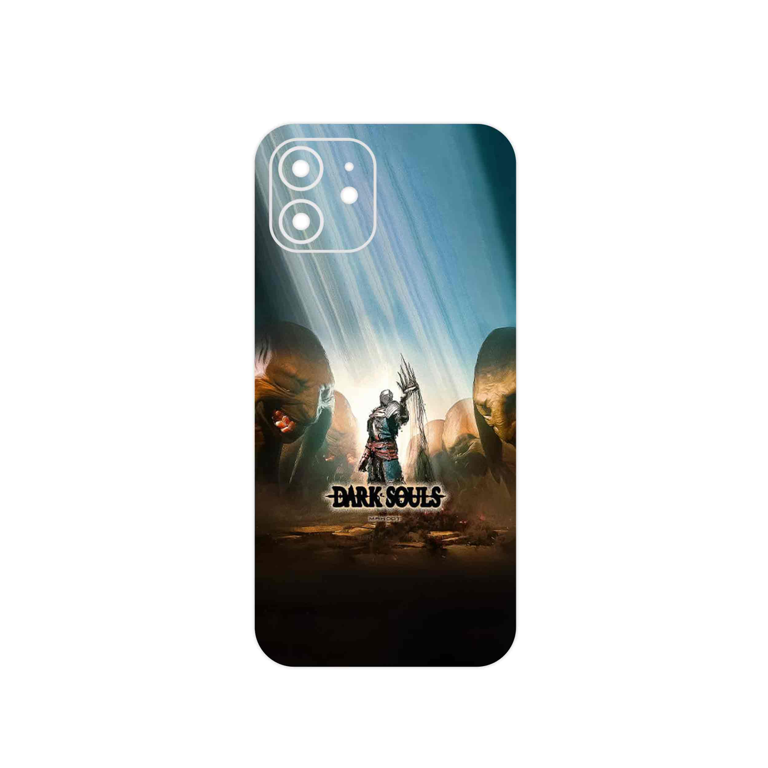 برچسب پوششی ماهوت مدل Dark Souls Game Series مناسب برای گوشی موبایل اپل iPhone 12