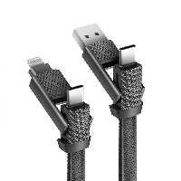 ارسال فوری و رایگان   کابل 4در1 بازیک سری AluCable 100CM