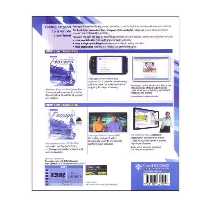 کتاب passages 2 اثر Jack C. Richards And Chuck Sandy انتشارات الوندپویان