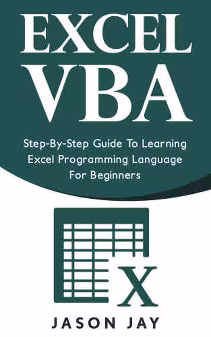 خرید و دانلود نسخه کامل کتاب EXCEL VBA Step-by-Step Guide To Learning Excel Programming Language For Beginners