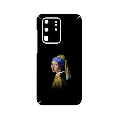 برچسب پوششی ماهوت مدل Girl with a Pearl Earring of Vermeer مناسب برای گوشی موبایل سامسونگ Galaxy S20 Ultra
