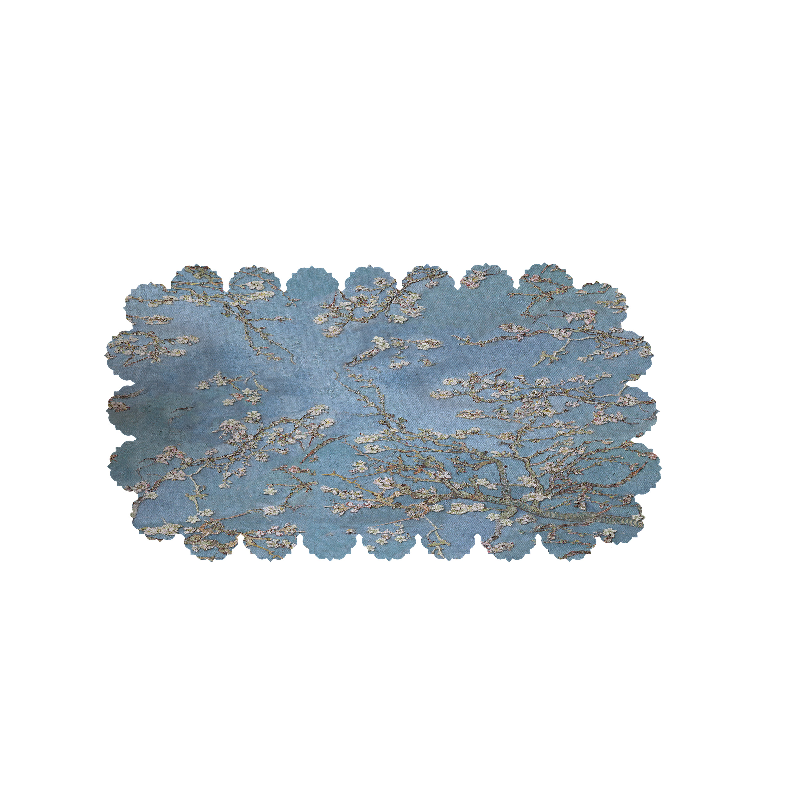   رومیزی طرح گل کد 6048R