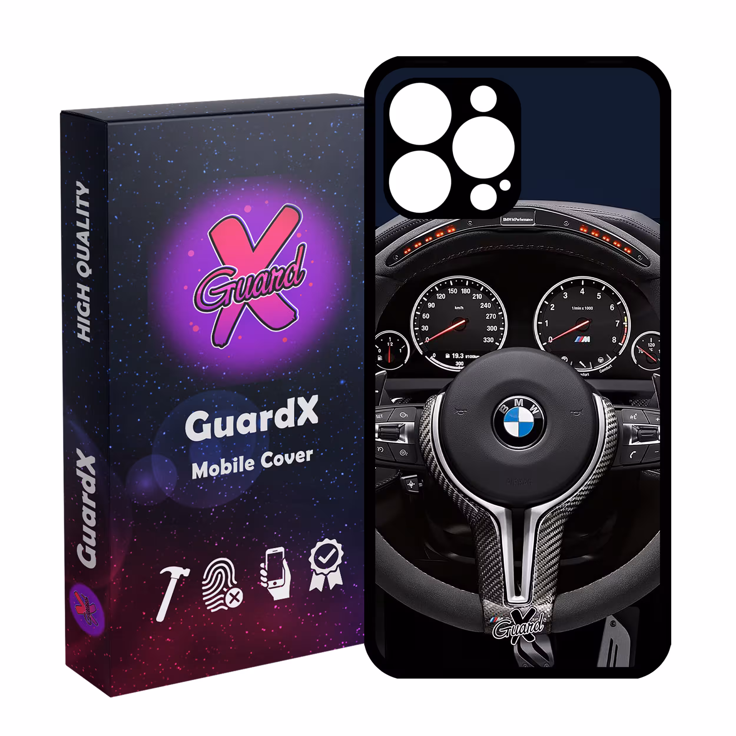 کاور گارد ایکس طرح BMW مدل Glass10345 مناسب برای گوشی موبایل اپل iPhone 13 Pro Max