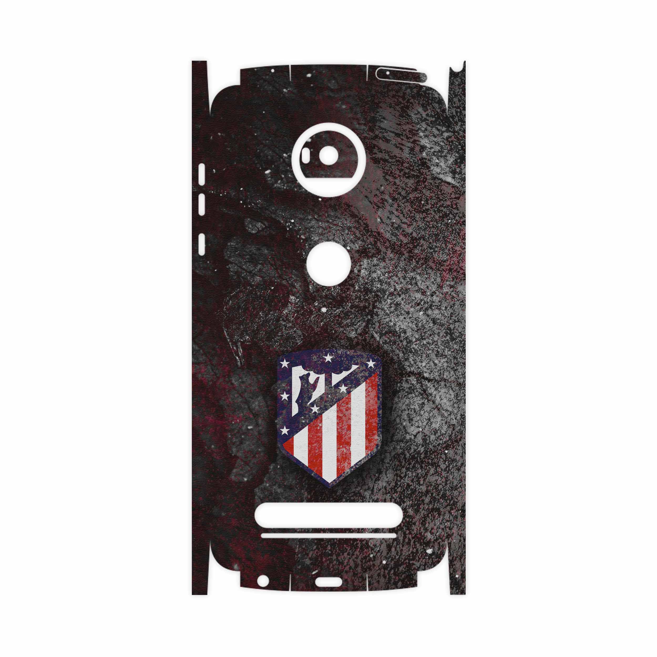برچسب پوششی ماهوت مدل Atletico de Madrid-FullSkin مناسب برای گوشی موبایل موتورولا Moto Z2 Play