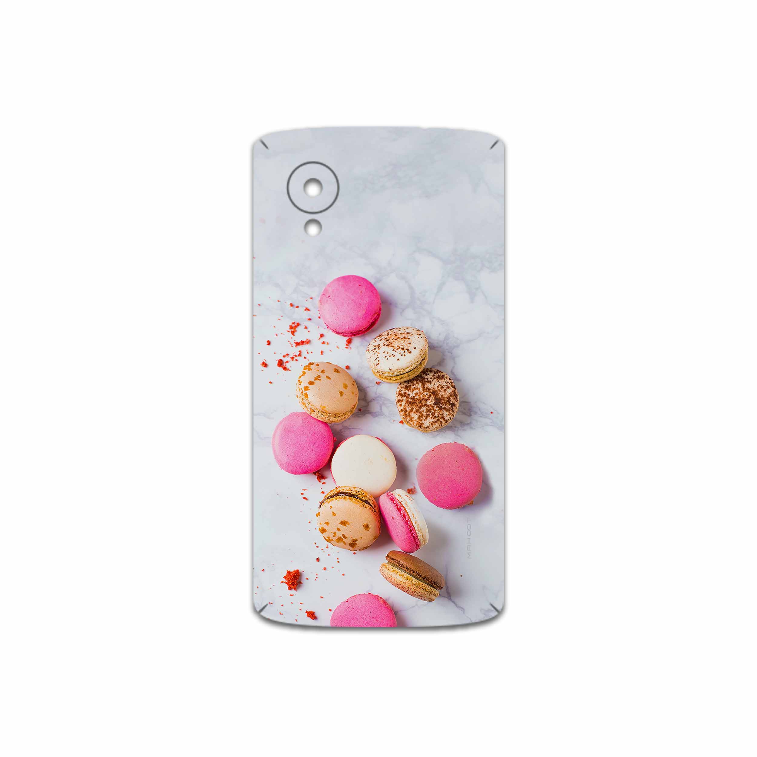 برچسب پوششی ماهوت مدل Macaron cookie مناسب برای گوشی موبایل گوگل Nexus 5