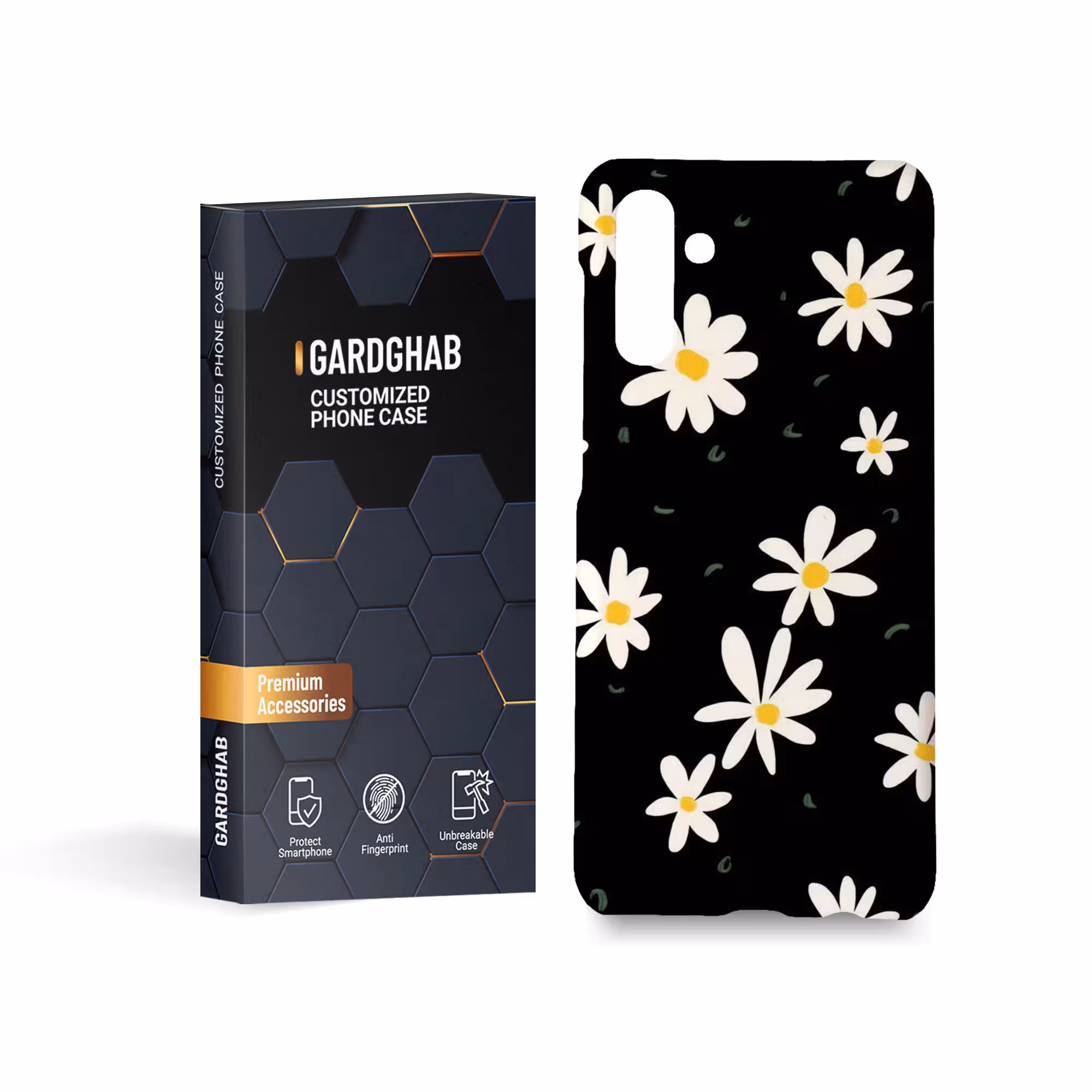 کاور گارد قاب مدل گل مناسب برای گوشی موبایل سامسونگ Galaxy A13 5g / A04s
