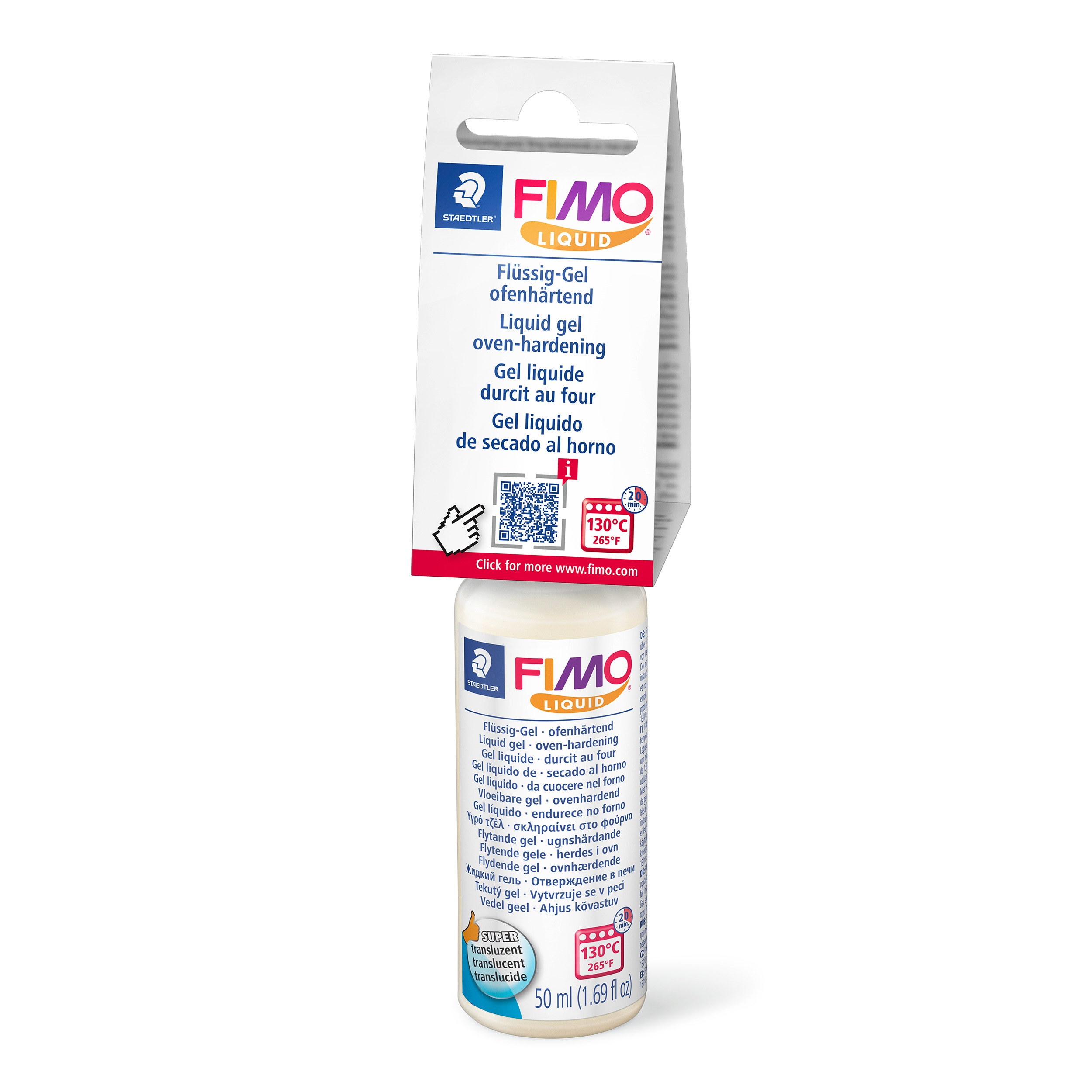 ژل مایع مدلسازی فیمو استدلر مدل Liquid Translucent - 8050-00