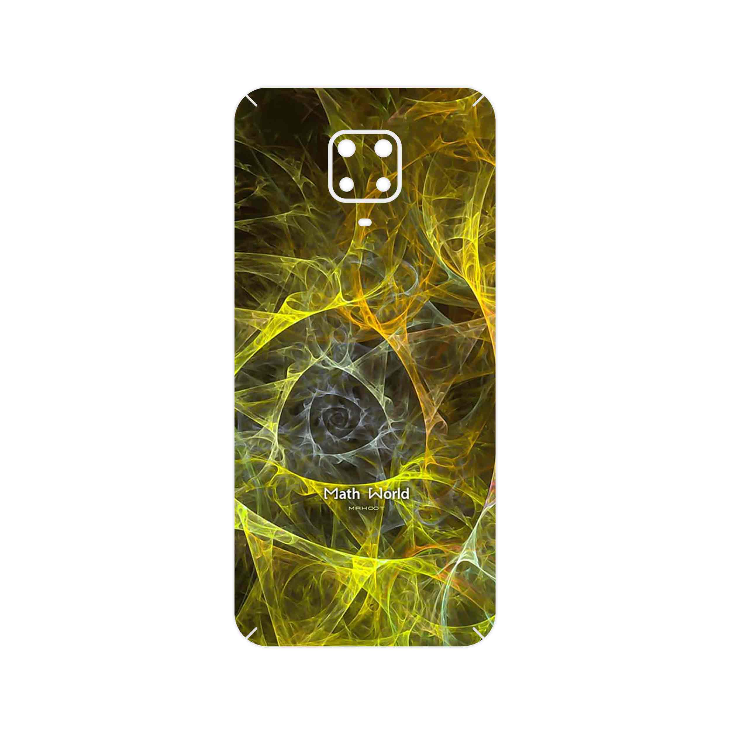 برچسب پوششی ماهوت مدل Mathematical Geometric Shape 6 مناسب برای گوشی موبایل شیائومی Redmi Note 9 Pro