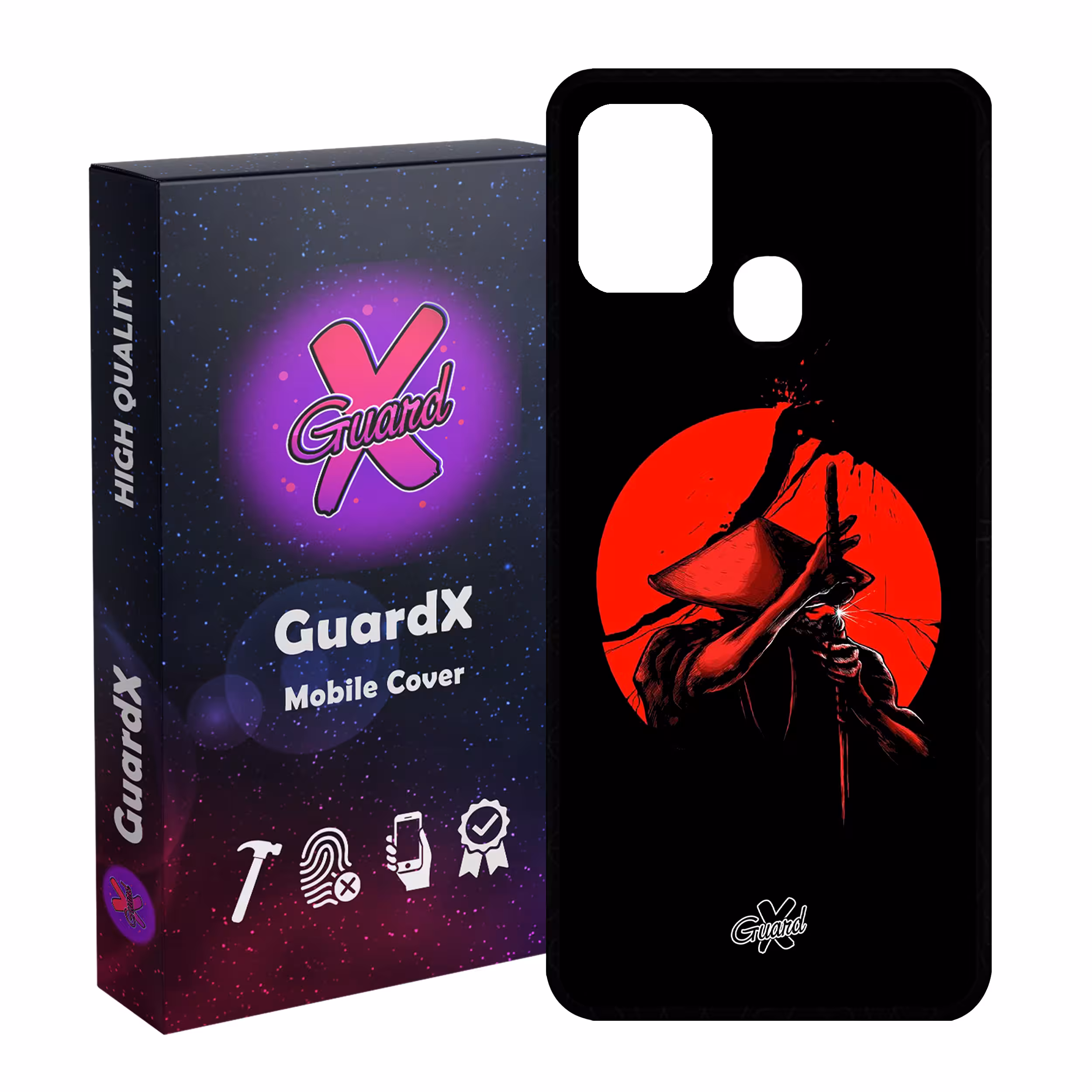 کاور گارد ایکس طرح Samurai مدل Glass10251 مناسب برای گوشی موبایل سامسونگ Galaxy M31 / M31 Prime / F41