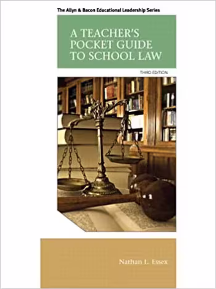 خرید و دانلود نسخه کامل کتاب Teacher's Pocket Guide to School Law, A (Myedleadershiplab) (3rd Edition) - Pdf