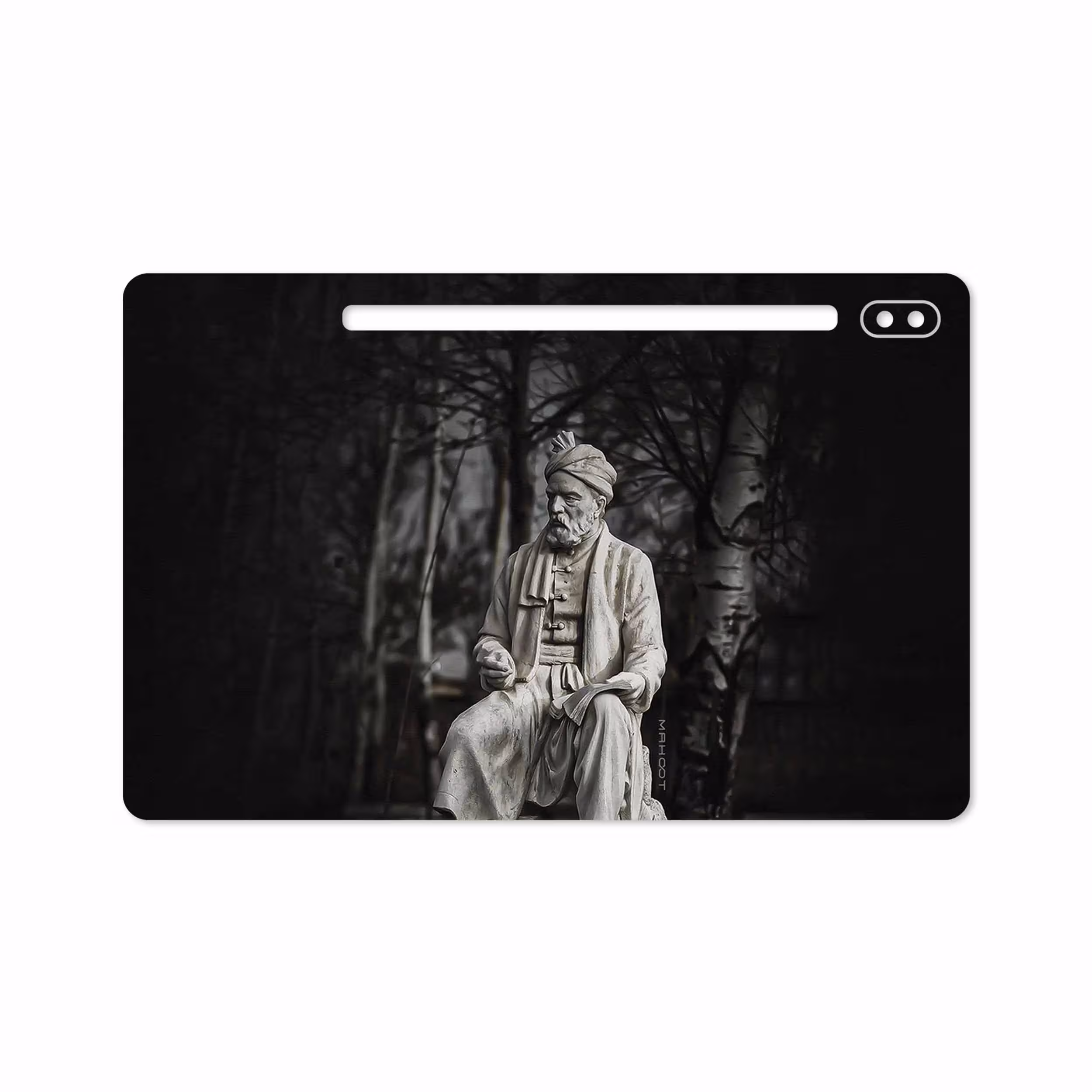 برچسب پوششی ماهوت مدل Ferdowsi-Logo مناسب برای تبلت سامسونگ Galaxy Tab S6 2019 SM-T865