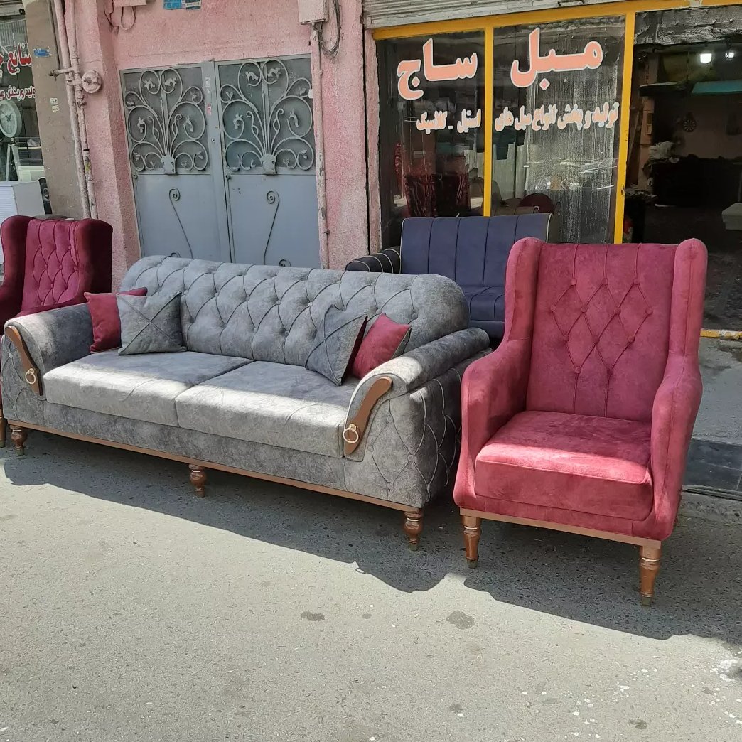 مبل راحتی چستر مدل آرکا