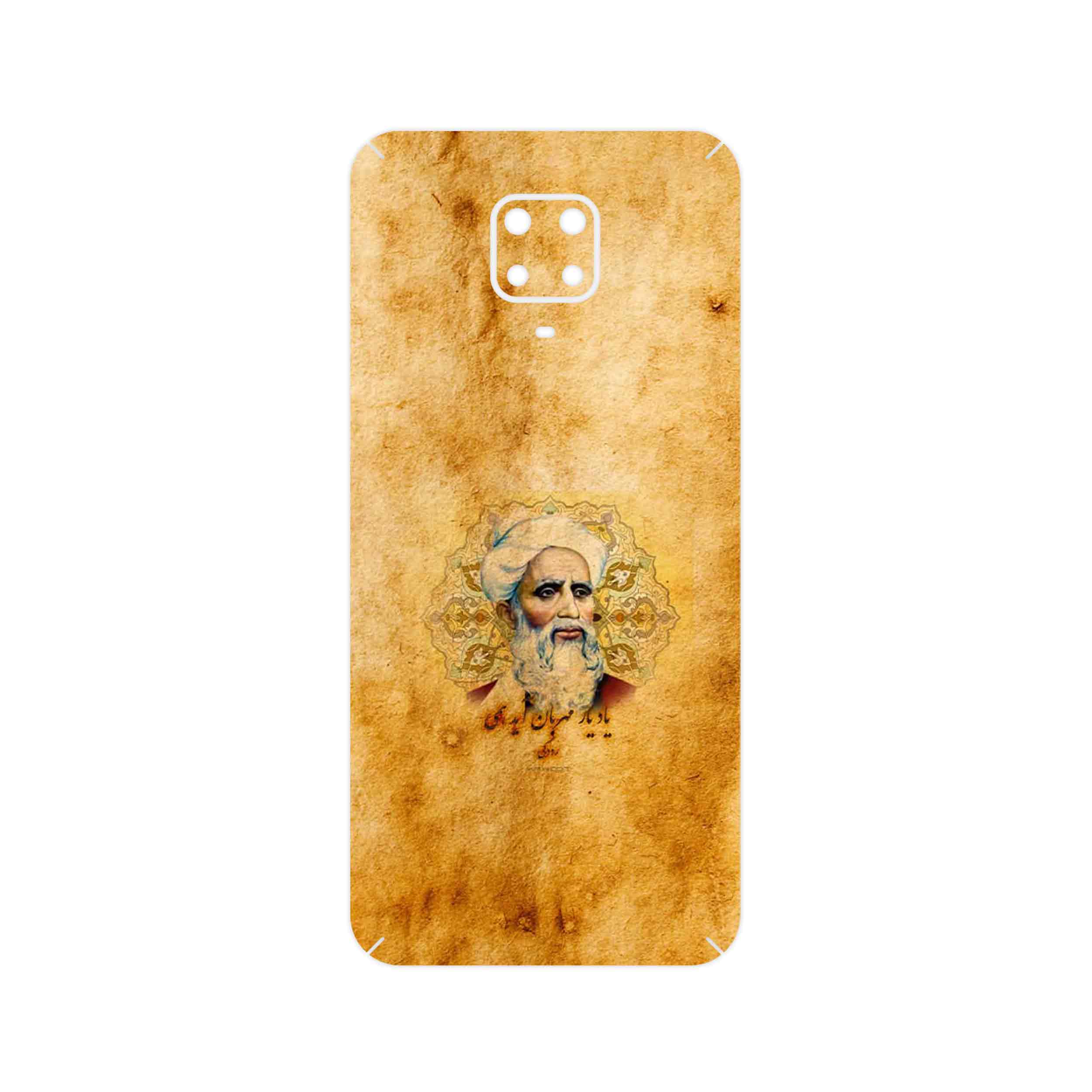 برچسب پوششی ماهوت مدل Rudaki مناسب برای گوشی موبایل شیائومی Redmi Note 9 Pro