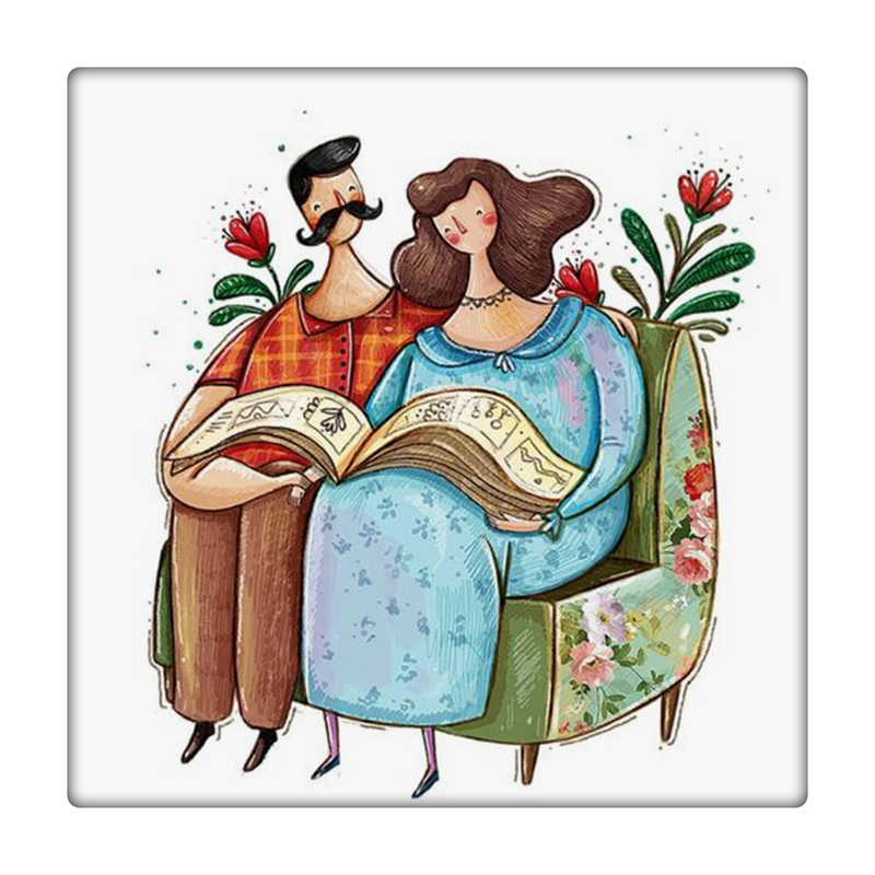 کاشی طرح عاشقانه کد 5498811