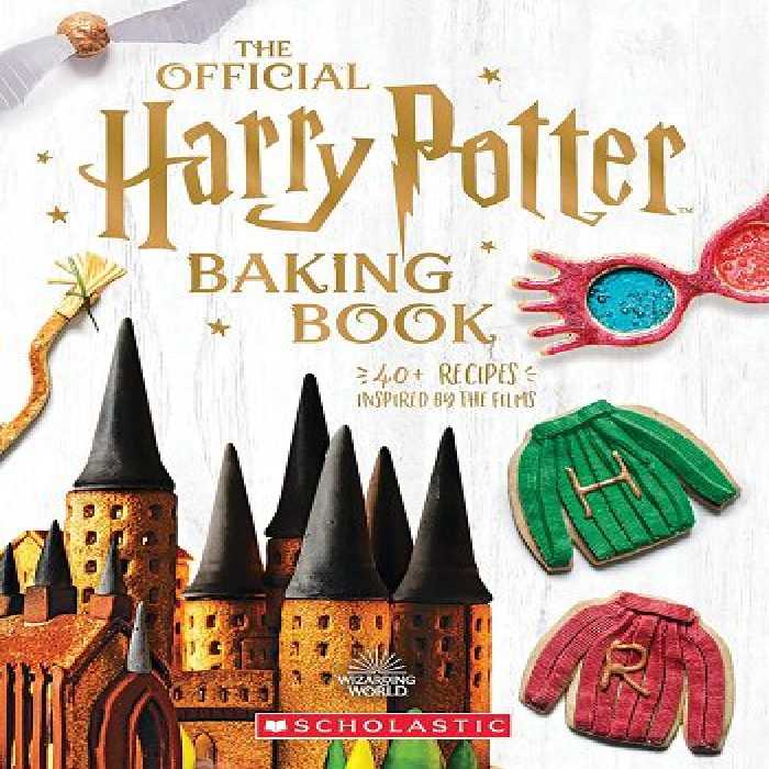 کتاب  The Official Harry Potter Baking Book: 40  Recipes Inspired by the Films (گلاسه رنگی)