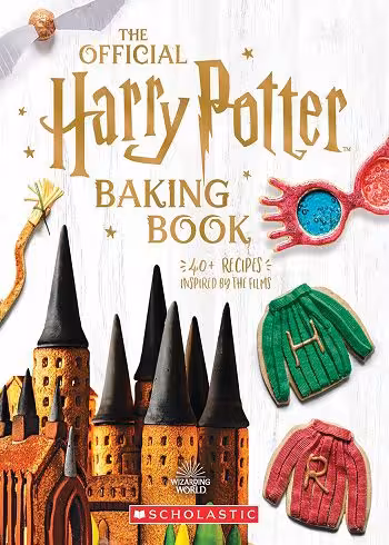 کتاب  The Official Harry Potter Baking Book: 40  Recipes Inspired by the Films (گلاسه رنگی)