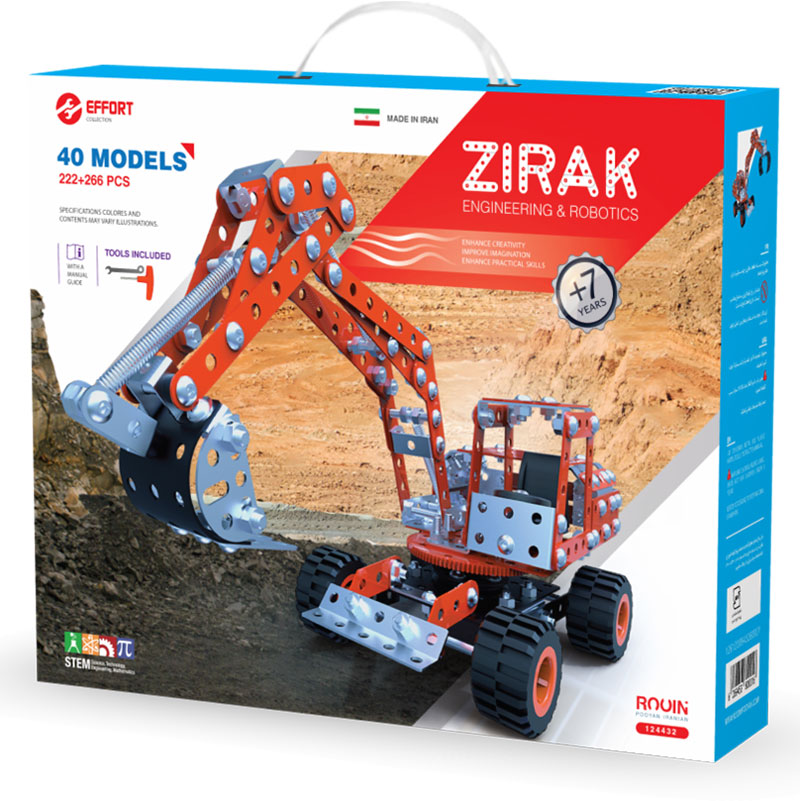 ساختنی های فلزی 40 مدل زیرک