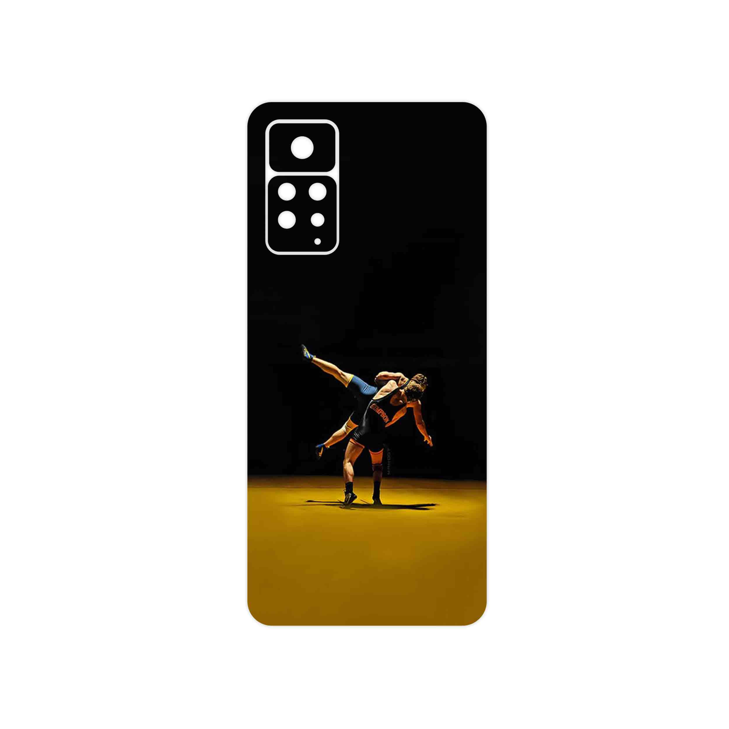 برچسب پوششی ماهوت مدل Wrestling مناسب برای گوشی موبایل شیائومی Redmi Note 11 Pro Plus 5G (India)
