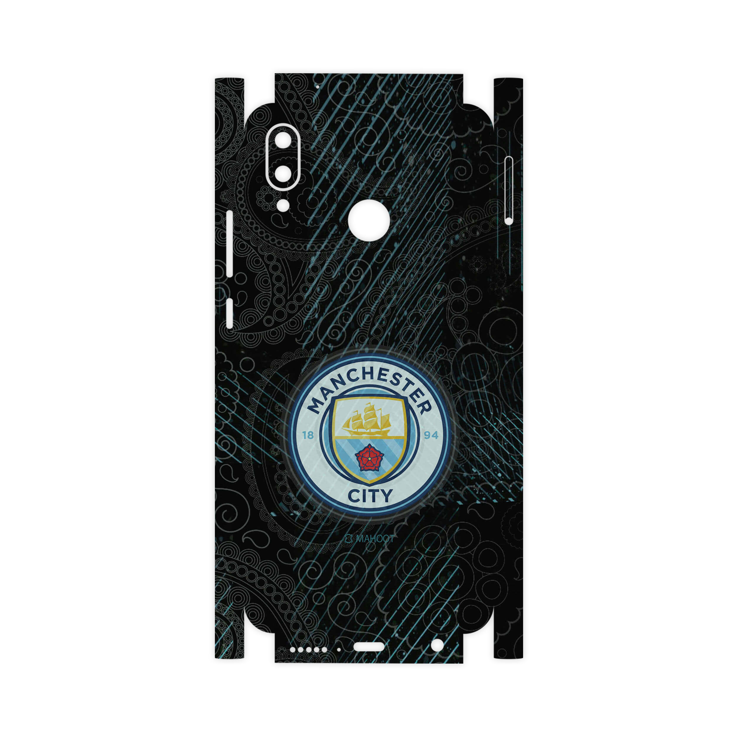 برچسب پوششی ماهوت مدل Manchester-City-FullSkin مناسب برای گوشی موبایل هوآوی Nova 3e