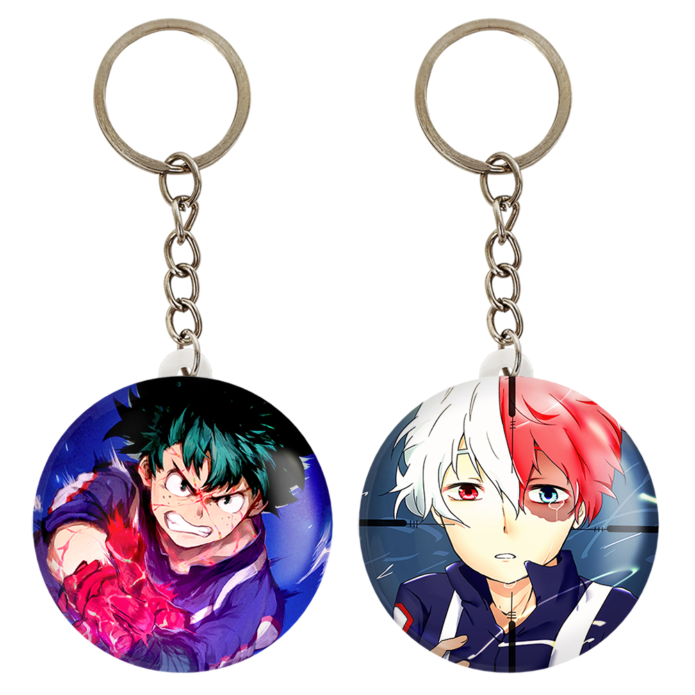 جاکلیدی خندالو مدل شوتو تودوروکی و دکو انیمه آکادمی قهرمان من کد 1615316156 مجموعه 2 عددی