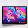 تابلو مدل rick and morty کد G2061