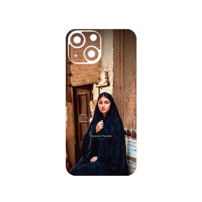 برچسب پوششی ماهوت مدل Portrait of an Iranian Woman مناسب برای گوشی موبایل اپل iPhone 13 Mini