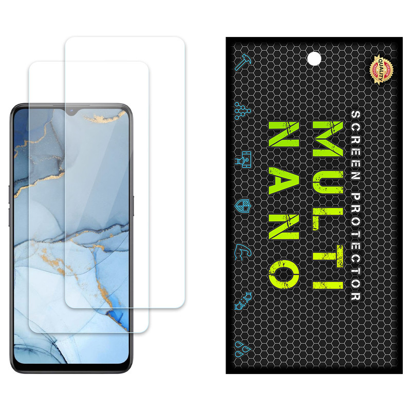 محافظ صفحه نمایش مولتی نانو مدل X-S2N مناسب برای گوشی موبایل اوپو Reno3 4G Local بسته دو عددی | کالا برتری
