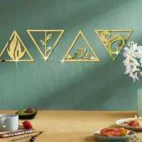 آینه دیواری طرح 4عنصر حیات کد 02