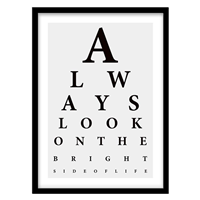 قیمت و خرید تابلو دکوراتیو مدل تایپوگرافی مدرن کد 1282