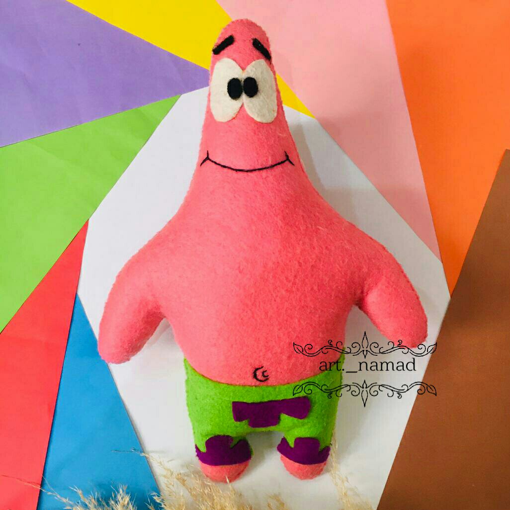 عروسک پاتریک نمدی