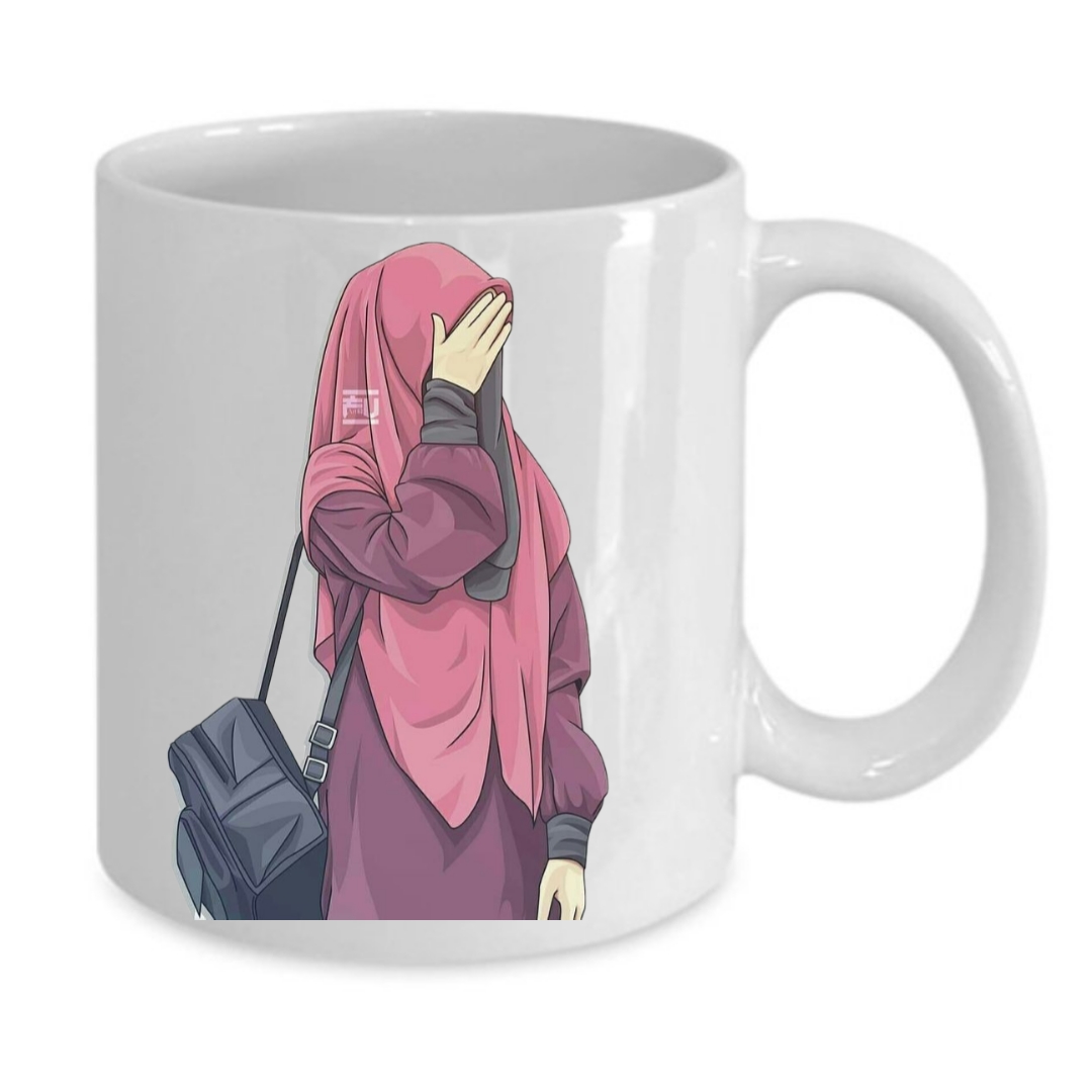 ماگ طرح دخترانه کد 014