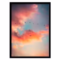 قیمت و خرید تابلو دکوراتیو مدل عکاسی منظره آسمان و ابر کد 1222