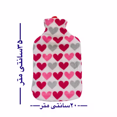 کیسه آب گرم و سرد طرح قلب