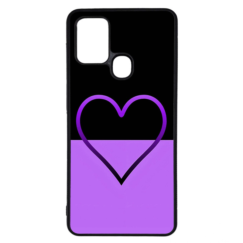 کاور طرح قلبی کد G-180 مناسب برای گوشی موبایل سامسونگ Galaxy A21s | دیجی قاب دونی
