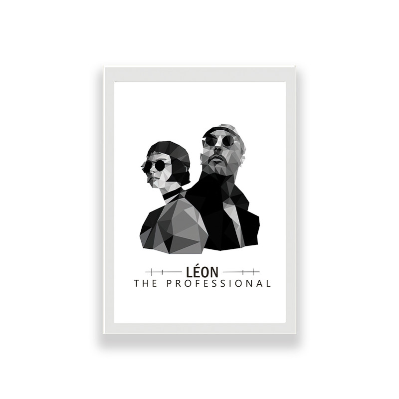 تابلو طرح Leon the professional | دنیای قاب