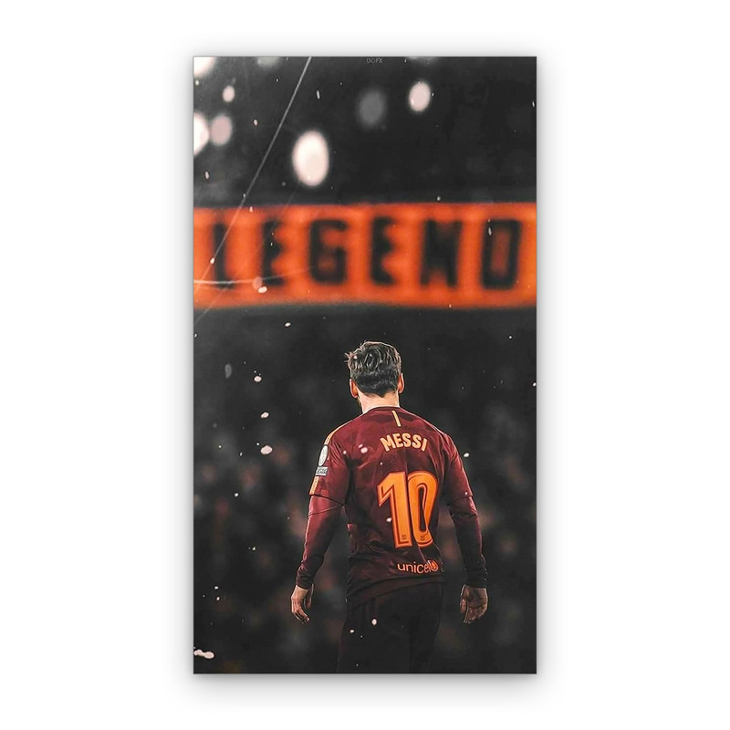 تابلو شاسی گالری دیکوماس طرح لیونل مسی کد DMS-T117 | دنیای قاب