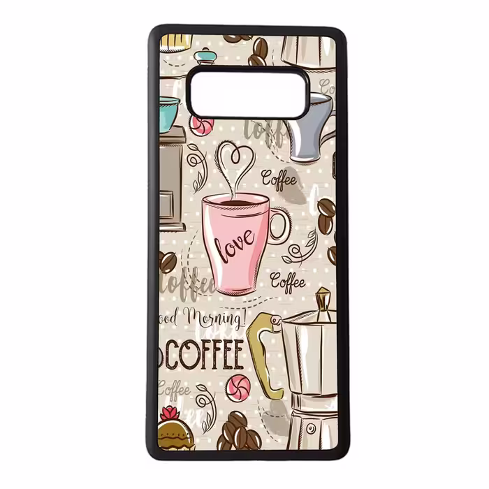 کاور طرح قهوه کد 7244 مناسب برای گوشی موبایل سامسونگ galaxy note 8