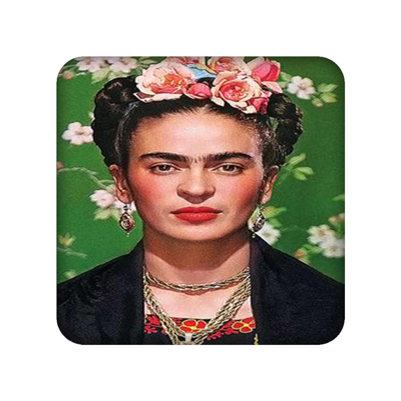 زیر لیوانی طرح دختر کد 1241