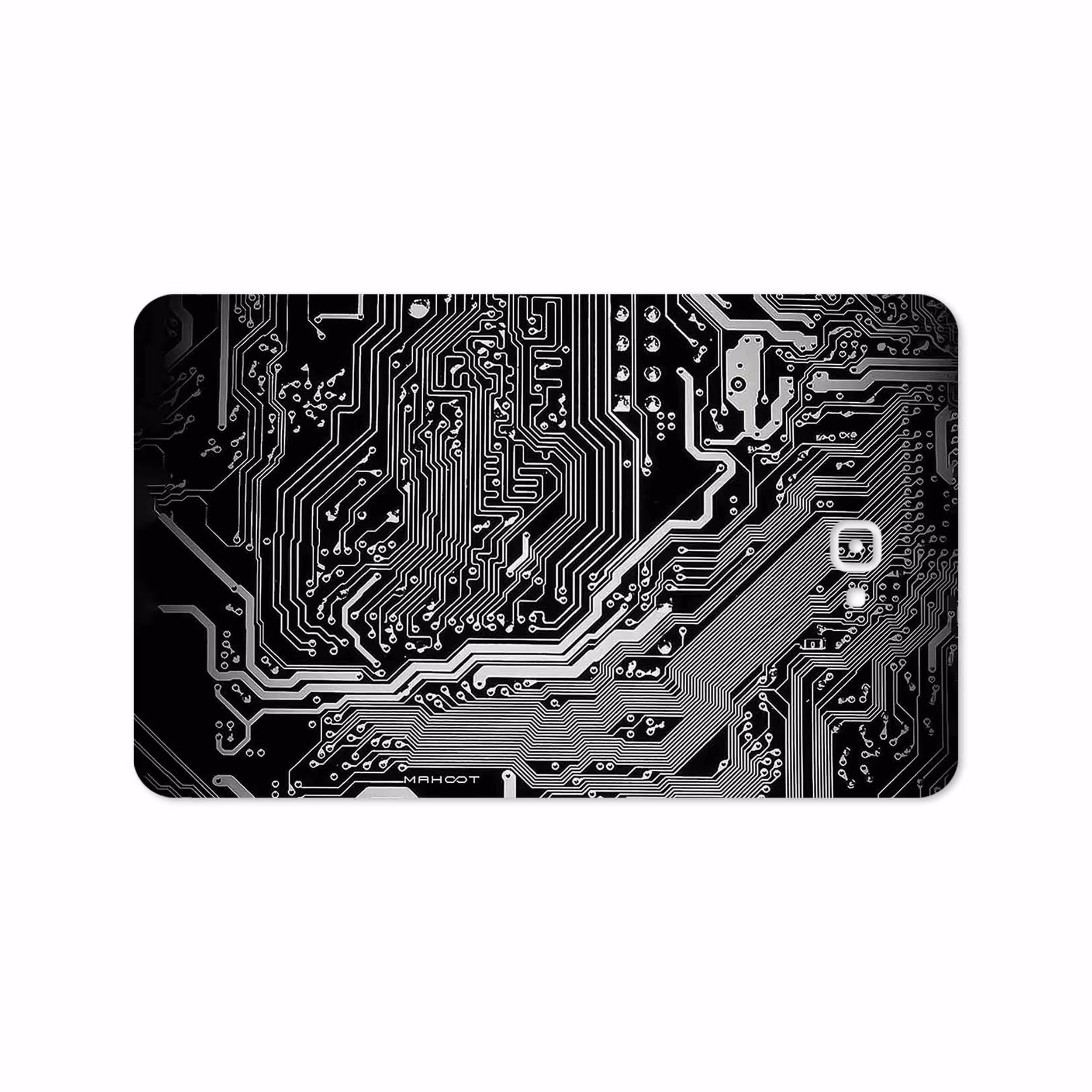 برچسب پوششی ماهوت مدل Black Printed Circuit Board مناسب برای تبلت سامسونگ Galaxy Tab A 10.1 2016 T585