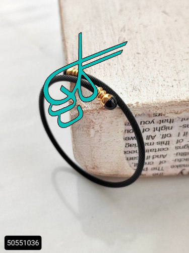 خرید تکدست استیل سیمی مشکی رنگ ثابت کد 1215950 - ردگل