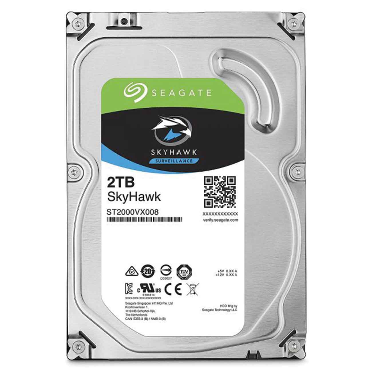 هارد دیسک اینترنال سیگیت SkyHawk 2TB