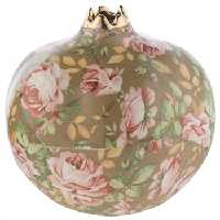 سفال، سرامیک و چینی Miranam انار سرامیکی طرح گل دار