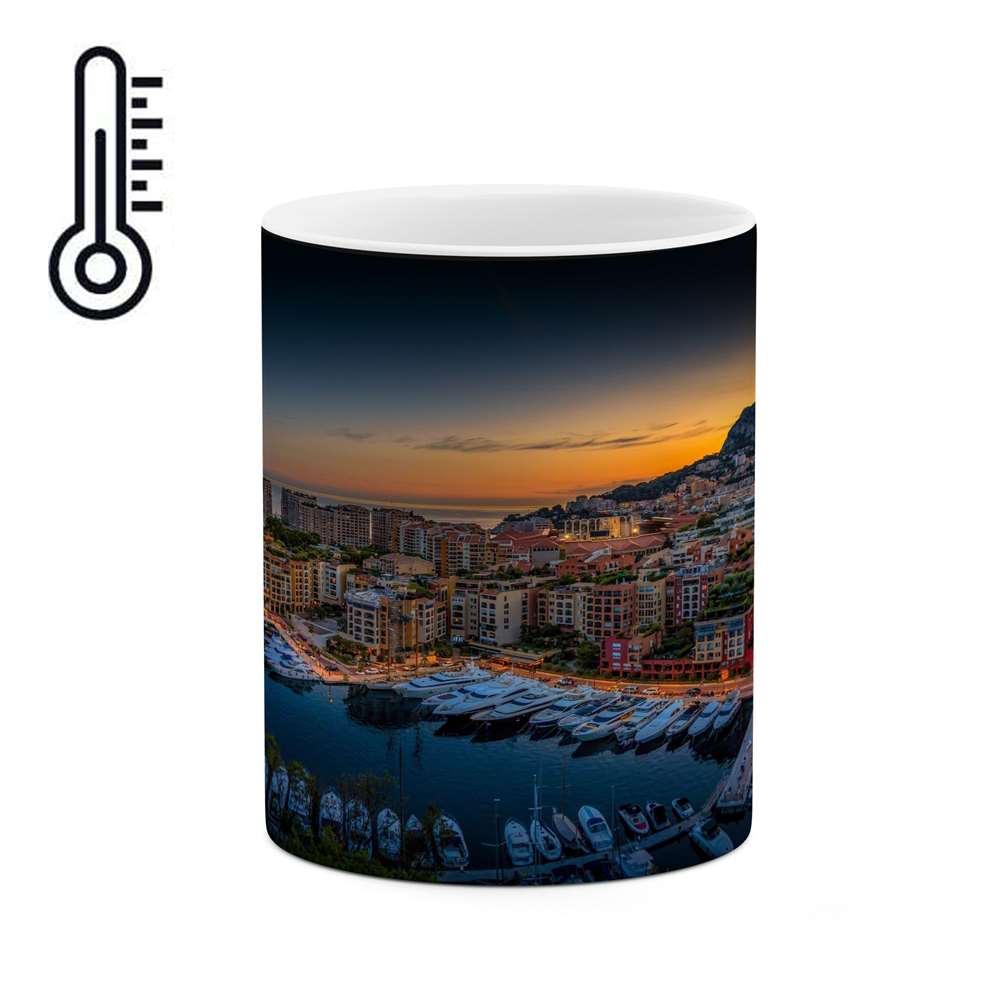 ماگ حرارتی  کاکتی طرح شهر مدل mgh16680